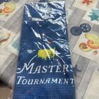 Masters tournament golf towel new In Blue