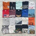 Lot of 20 Graphic T-Shirts Reseller Bundle Wholesale Surf Marvel Music Preowned