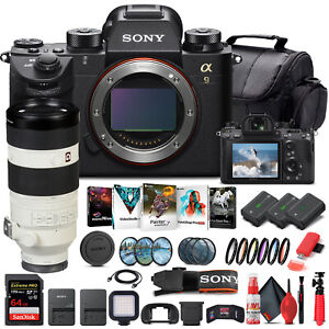 Sony Alpha a9 Mirrorless Camera W/ Sony FE 100-400mm Lens - Advanced Bundle