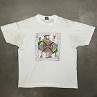 Vintage 90s Grateful Dead Paper Thin Bootleg Graphic T Shirt White XL