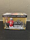 2023 Leaf Draft Football GOLD EXCLUSIVE Factory Sealed Blaster Box-3 AUTOS+10 Cd
