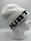 Burton Snowboarding Hat Beanie Snowboard Black White Reversable Logo Winter Cap