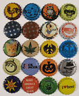 100 Beer Bottle Caps for Homebrewing (Choose from 30+ Designs)
