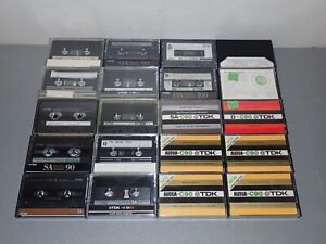 Lot Of 20x TDK Cassettes, SA90, SA-C90, SA-X90, D-C90, Type II