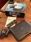 Sony BDP-SX910 Portable Blu-ray Disc DVD Player Tested w/adapter for auto