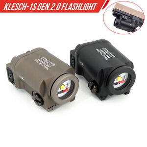 Glock Pistol Light Klesch-1s LED 400lm Weaponlight for Airsoft Picatinny Rail