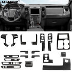 20x Carbon Fiber Center Console Dash Panel Cover Trim Kit for Ford F150 2009-14 (For: 2010 F-150)