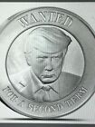 Donald Trump Mugshot .999 Silver Coin Wanted for a Second Term 1 Oz Round