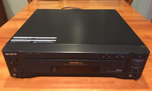SOLD4PARTS: Sony MDP-600 AutoReverse TRI Digital LSI CD CDV LD Laserdisc Player