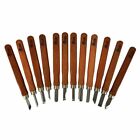 Premium Wood Carving Tools Kit - Durable High Carbon Stainless Steel - 12 Pieces