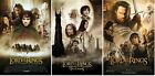 The Lord of The Rings Trilogy Movie Poster Collection | Set of 3 | NEW | USA