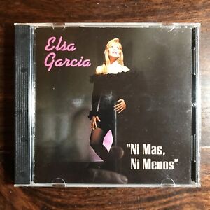 ELSA GARCIA: NI MAS, NI MENOS CD 1991 (Capital EMI Latino)