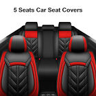 For Hyundai Elantra Car Seat Cover Full Set 5 Seats Pu Leather Seat Protector  (For: 2021 Hyundai Elantra)