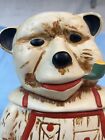 New… McCoy Hillbilly Bear Original Sculpture Cookie Jar from Pottery by JD.
