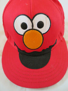 Sesame Street Red Elmo Hat Ball Cap Adult S/M  age 14 or older