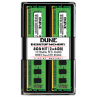 Dune 8GB 2 x 4GB PC3-10600 Desktop DDR3 1333 MHz 240-Pin DIMM Memory RAM 8G 4G