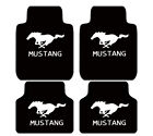 4PCS For Ford Mustang All Models Car Floor Mats Auto Carpets Anti-Slip Universal