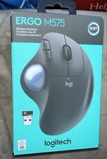 Logitech Ergo M575 Wireless Trackball Mouse Bluetooth &USB 910-005869- SEALED!!!
