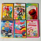 Lot of 6 Kid's DVDs - The Wiggles - Yo Gabba Gabba - Elmo - Strawberry Shortcake
