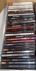46 CD Lot Rock Metal Velvet Revolver Creed Saliva Offspring Halestorm Audioslave