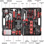 218PCS Mechanics Tool Set Drive Socket Ratchet Wrench Repair Tool Case
