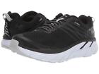 New Men's Hoka One One Clifton 6 Running Shoes Size 9-13 Wide (2E) Black/White