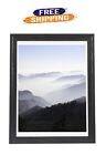 12X16 Picture Frame Made of Solid Wood Set of 1 Display Pictures 11X14 with or w