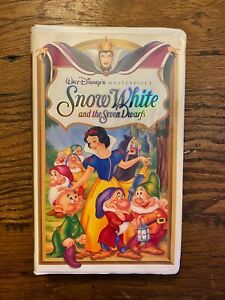💎 Walt Disney RARE Masterpiece Collection  * Snow White *  VHS tape (ORIGINAL)