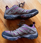 Women's MERRELL Hiking Trail Shoes Boulder/Blush Select Dry Vibram - Size 9