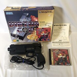 Sega Saturn Virtua Cop Special Pack Bonus - Game And Virtua Gun - CIB, US SELLER