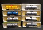 Model Power N-Scale Collector's Cars Tanker Lot of 8 Various