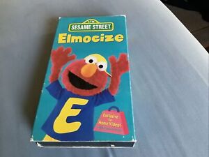 Sesame Street - Elmocize VHS 1996