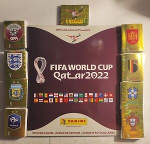 Panini FIFA World Cup QATAR 2022 Sticker Album Complete