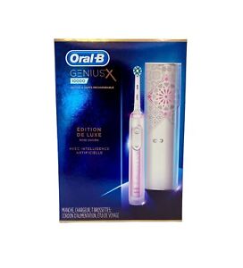 Oral-B GENIUS X LUXE Electric Toothbrush with 7 Oral-B Replacement Brush Heads