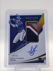 LEODY TAVERAS 2021 IMMACULATE RPA ROOKIE PATCH JERSEY # RC AUTO /65 Q2090