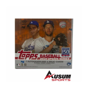 2019 Topps Update Series Baseball MLB Factory Sealed Trading Cards Jumbo Box