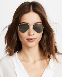 Sunglasses AViATOR, Ray Ban  Classic POLARIZED LENS - 58mm Standard Size