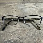 New ListingIzod 390 Black Metal Flex Hinge Eyeglasses Frames 52-17-140-28mm