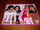 Fall Out Boy poster Pop Star mag centerfold Ashley Tisdale picture photo pix