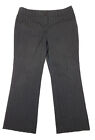 NYC Women Size 10 (Measure 32x29) Black Striped Bootcut Dress Pants