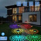 1PC Solar Pathway Lights Outdoor Waterproof LED Color Changing Garden Decor Lamp