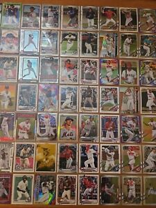 Bowman Chrome Topps Chrome Lot Of 70 Cards!! Rookie RC Silver Holo!! /399