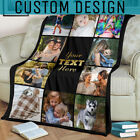 Personalized Custom Fleece Blanket With Photo - Family Picture Memorial Blanket