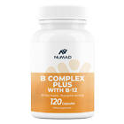 B-Complex W/Extra B12 120 Capsules with Vitamin C