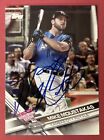 Mike Moustakas Signed Autographed 2017 Topps - Royals Reds Brewers