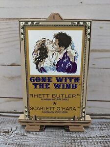 Shelia's Gone With The Wind Poster Design Wood Collectible