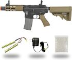 Elite Force M4 CQC Airsoft Gun AEG Rifle w/ Battery, Charger, & BBs - Open Box