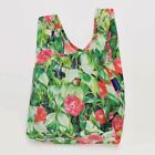 NEW! Baggu BABY REUSABLE BAG “Camellia” Floral Recycled Nylon — SOLD OUT & RARE!