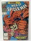 Web Of Spiderman #47 Marvel Comics 1989 Copper Age Boarded, Color