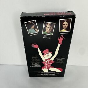 The First Nudie Musical VHS 1989 Chiron EDDE NTSC Rated R w/ Cindy Williams